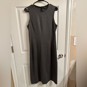 Theory | sleeveless wear to work fitted dress